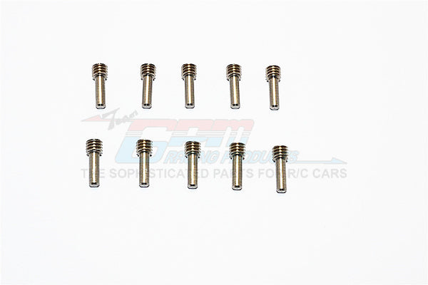 Stainless Steel Screw Shaft M4X2.5X11 (3.3M Thread Length & 7.7mm Shaft Length) - 10Pcs