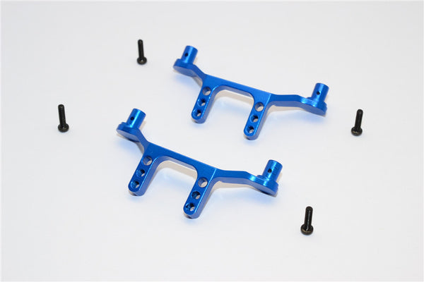 Traxxas LaTrax SST Aluminum Front & Rear Body Post Mount - 1 Set Blue
