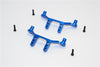 Traxxas LaTrax SST Aluminum Front & Rear Body Post Mount - 1 Set Blue