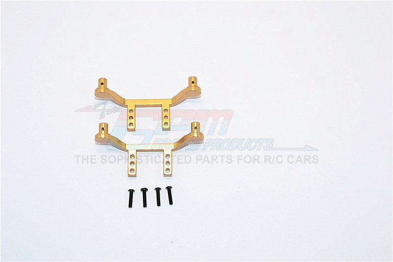 Traxxas LaTrax SST Aluminum Front & Rear Body Post Mount - 1 Set Titanium