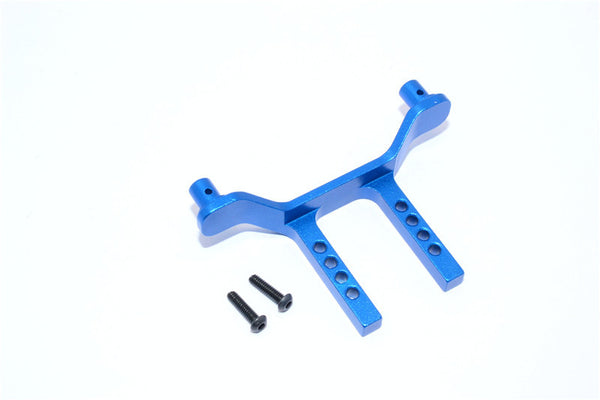 Traxxas LaTrax SST Aluminum Front/Rear Body Post Mount - 1Pc Set Blue