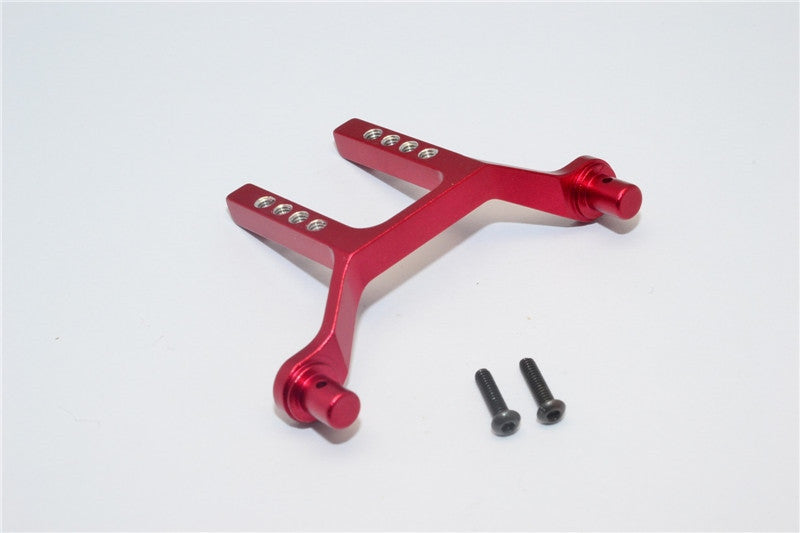 Traxxas LaTrax SST Aluminum Front/Rear Body Post Mount - 1Pc Set Red