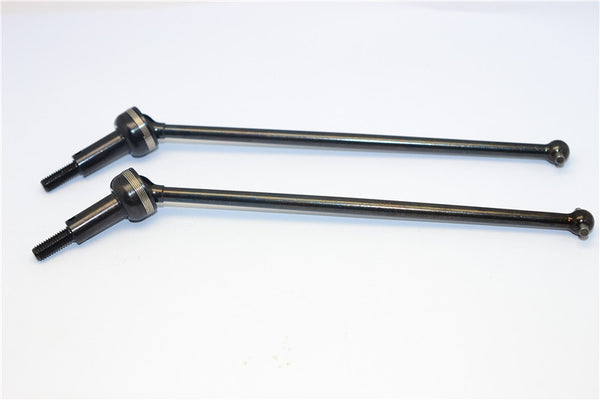 HPI Trophy 4.6 Steel Rear CVD Swing Shaft - 1 Pair Black