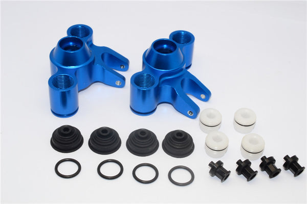Traxxas Summit Aluminum Front/Rear Knuckle Arm - 1Pr Blue