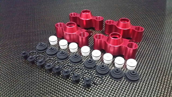 Traxxas Summit Aluminum Front + Rear Knuckle Arm - 2 Prs Set