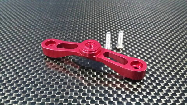 Traxxas Summit Aluminum Steering Holder With Screws - 1Pc Set Red