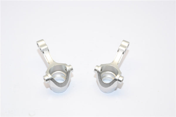 Gmade Sawback Aluminum Front Knuckle Arm - 1Pr Silver