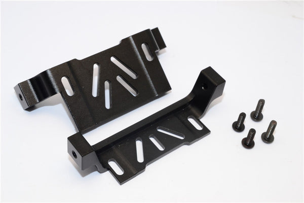 Gmade Sawback Aluminum Battery Holder - 2Pcs Set Black