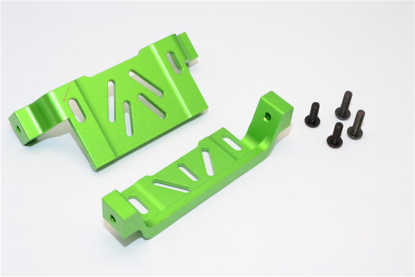 Gmade Sawback Aluminum Battery Holder - 2Pcs Set Green