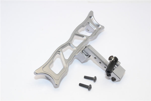 Gmade Sawback Aluminum Adjustable Tow Hitch - 1 Set Gray Silver