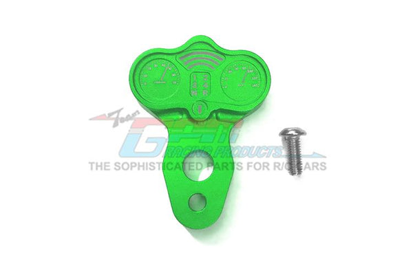 Tamiya T3-01 Dancing Rider Trike Aluminum Tree Cap Stabilizer With Speedo -2Pc Set Green