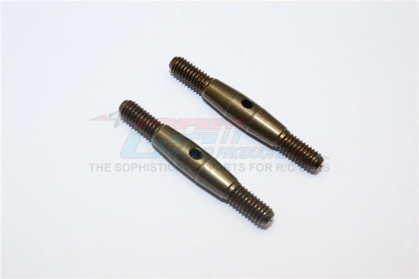 Spring Steel 4mm Clockwise And Anticlockwise Turnbuckles (Total Length 40mm - Both Side Thread 9mm, Body 22mm) - 1Pr