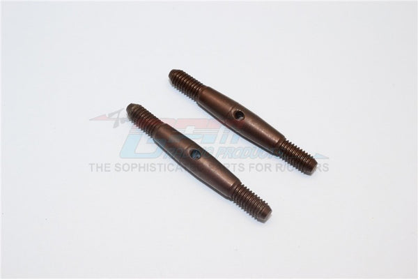 Spring Steel 4mm Clockwise And Anticlockwise Turnbuckles (Total Length 45mm - Both Side Thread 9mm, Body 27mm) - 1Pr