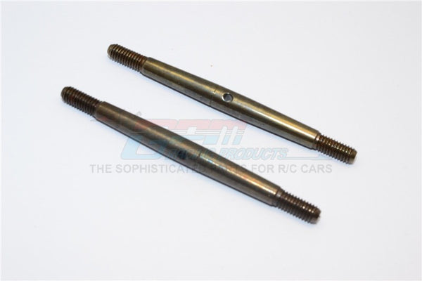Spring Steel 4mm Clockwise And Anticlockwise Turnbuckles (Total Length 70mm - Both Side Thread 9.5mm, Body 51mm) - 1Pr