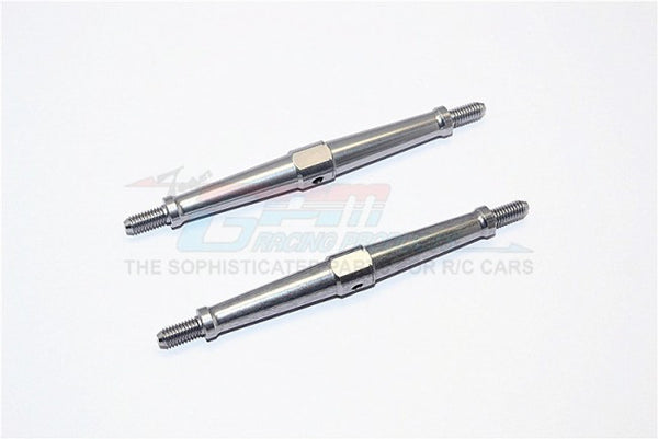 Aluminum 4mm Clockwise And Anticlockwise Turnbuckles (Total Length 86.5mm - Both Side Thread 9.5mm) - 1Pr
