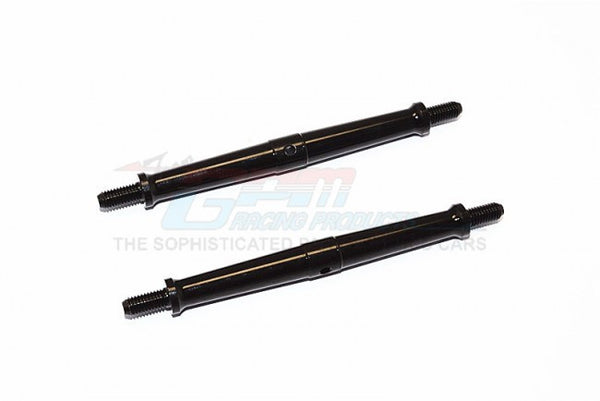 Aluminum 5mm Clockwise And Anticlockwise Turnbuckles (Total Length 101mm - Both Side Thread 11mm) - 1Pr Black