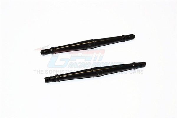 Aluminum 5mm Clockwise And Anticlockwise Turnbuckles (Total Length 90mm - Both Side Thread 9.5mm) - 1Pr Black