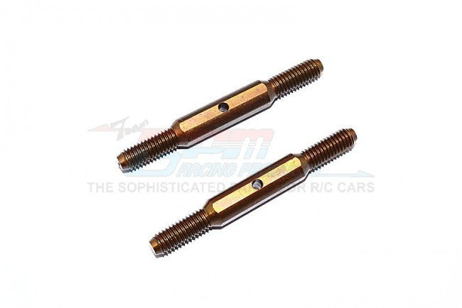 Spring Steel 6mm Clockwise And Anticlockwise Turnbuckles (Total Length 62mm - Both Side Thread 16mm) - 1Pr