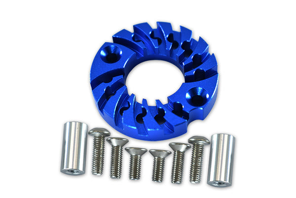 Tamiya TA02 Aluminum Motor Mount For 16T, 21T Standard - 1Pc Blue