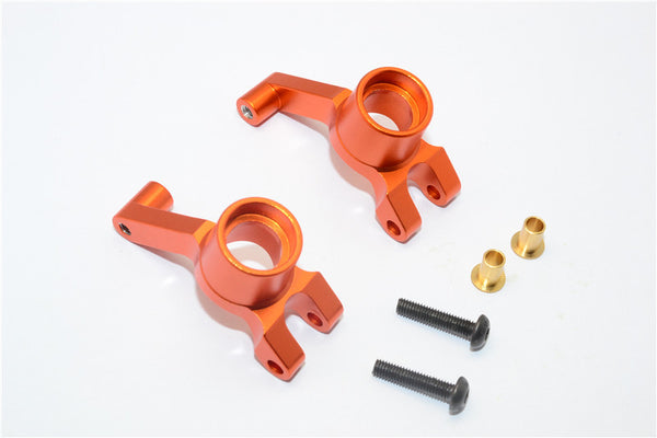 Tamiya TA02 Aluminum Rear Knuckle Arm - 1Pr Orange