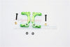 Tamiya TA02T Aluminum Front C-Hub - 1Pr Set Green