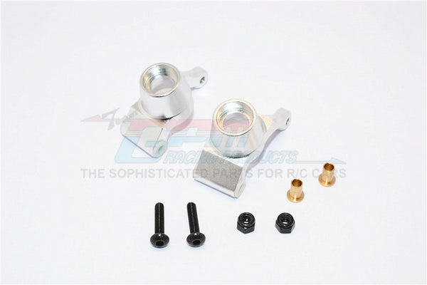 Tamiya TA02T Aluminum Rear Knuckle Arm - 1Pr Set Silver