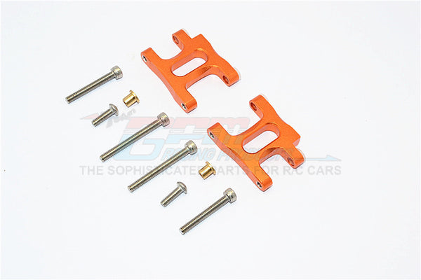 Tamiya TA02T Aluminum Front Suspension Arm - 1Pr Set Orange