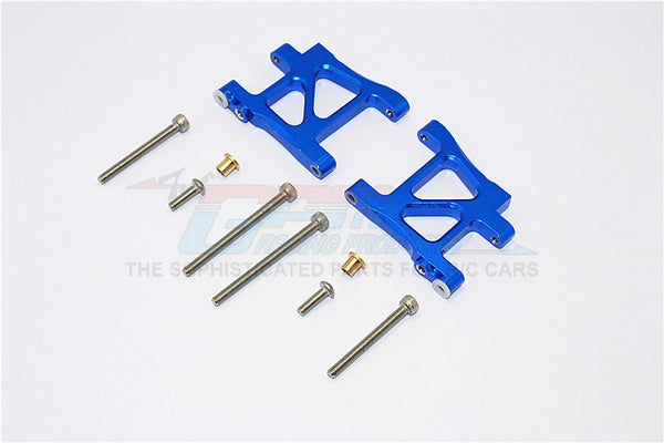 Tamiya TA02T Aluminum Rear Suspension Arm - 1Pr Set Blue
