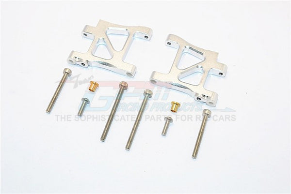 Tamiya TA02T Aluminum Rear Suspension Arm - 1Pr Set Silver