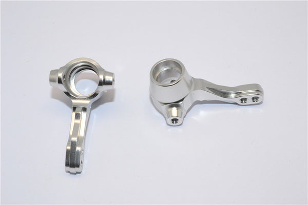 Tamiya TB04 Aluminum Front Knuckle Arm - 1 Pr Silver