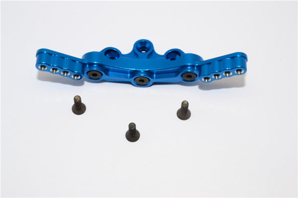 Tamiya TB04 Aluminum Front Damper Mount - 1 Set Blue