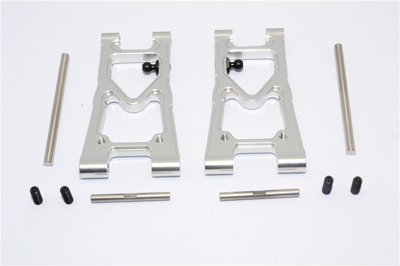 Tamiya TB04 Aluminum Rear Suspension Arm - 1Pr Silver
