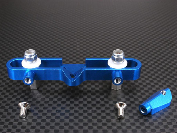 Team Associated TC3 Aluminum Steering Rack - 1 Set Blue