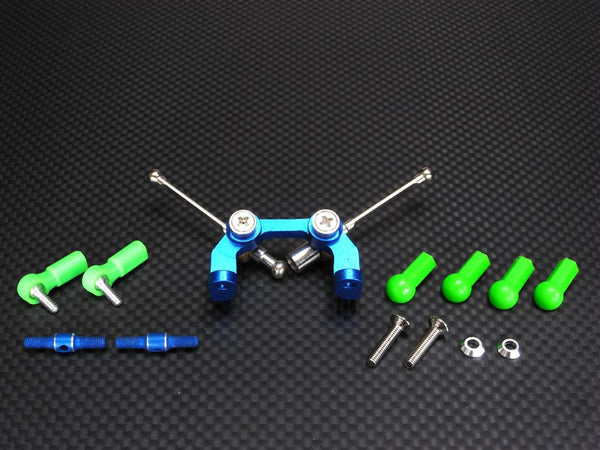Team Associated TC3 Aluminum/Steel Anti Roll Bar Set - 1 Set Blue