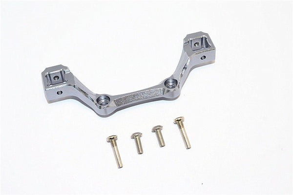 Traxxas Telluride 4X4 Aluminum Front/Rear Body Post Mount - 1Pc Set Gray Silver