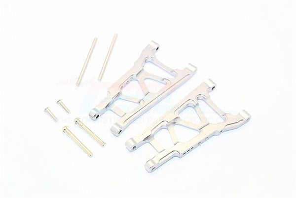 Traxxas Telluride 4X4 / Deegan 38 Fiesta ST Rally Aluminum Front/Rear Suspension Arm - 1Pr Set Silver