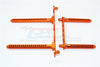 Traxxas Telluride 4X4 Aluminum Front & Rear Body Post Mount - 1 Set Orange