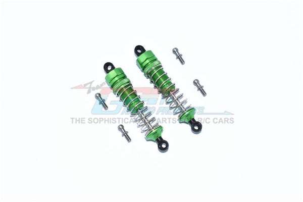 Traxxas LaTrax Teton Aluminum Front Or Rear Spring Dampers 59mm - 1 Pair Set Green