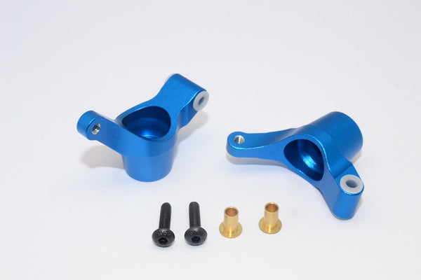 Tamiya TL01 / M03 / Wild Dagger Aluminum Rear Knuckle Arm Set - 1Pr Blue