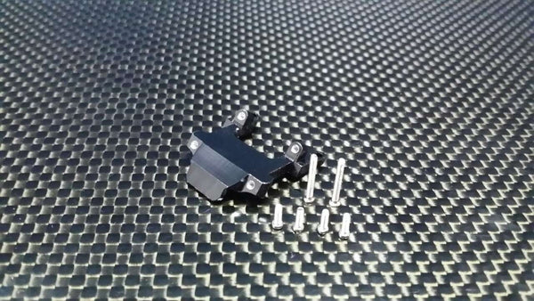 Team Losi Micro T Aluminum Upper Cap With Screws - 1Pc Set Black