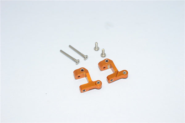 Team Losi Micro T Aluminum Front C-Hub With Screws - 1Pr Set Gold