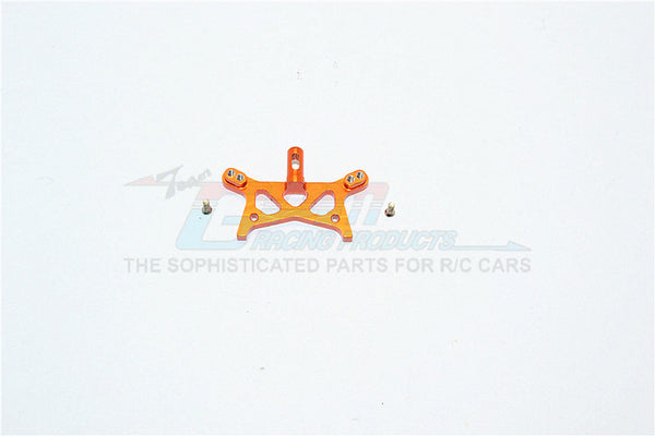 Team Losi Micro T Aluminum Front Shock Tower With Screws - 1Pc Set Orange
