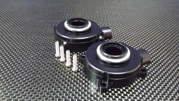 Traxxas T-Maxx & T-Maxx 3.3 Aluminum Front / Rear Gear Box - 1Pr Black