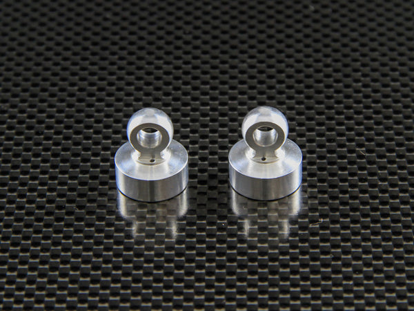 Traxxas T-Maxx Aluminum Adjuster - 1Pr Silver