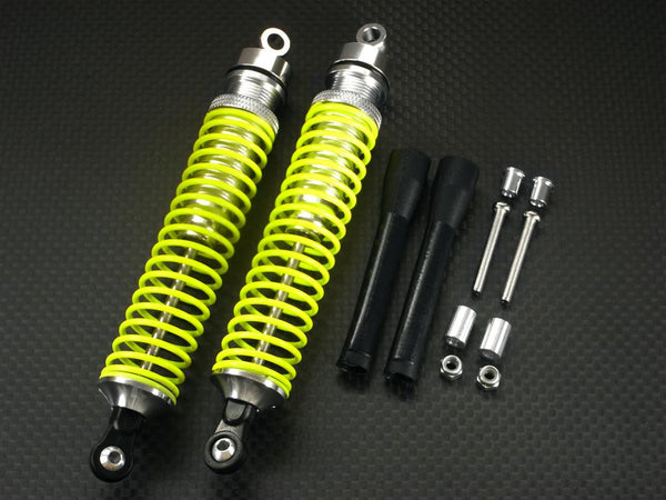 HPI Trophy 3.5 Aluminum Rear Ball Top Damper - 1Pr Set Silver