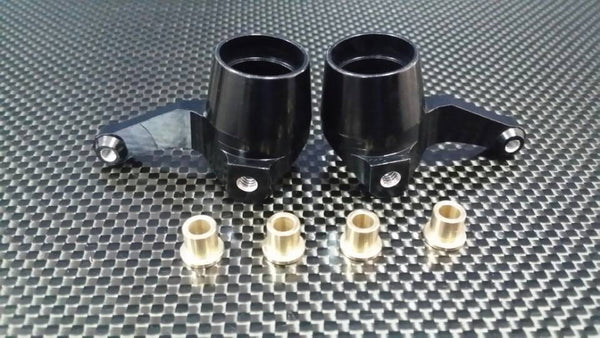 HPI Trophy 3.5, 4.6 Aluminum Front Knuckle Arm - 1Pr Black