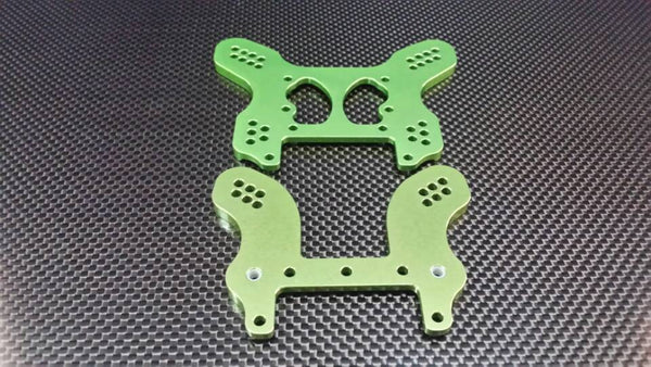 HPI Trophy 3.5 Aluminum Front + Rear Damper Plates - 2 Pcs Green