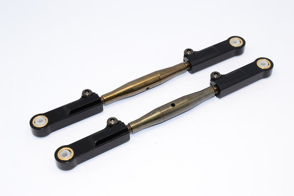 HPI Trophy 4.6 Aluminum Front Adjustable Upper Camber Link - 1Pr Black