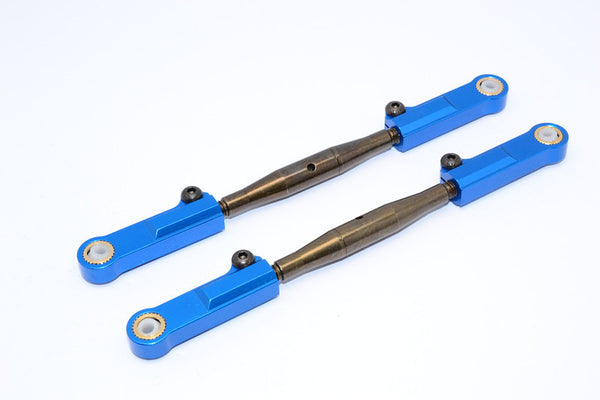 HPI Trophy 4.6 Aluminum Front Adjustable Upper Camber Link - 1Pr Blue