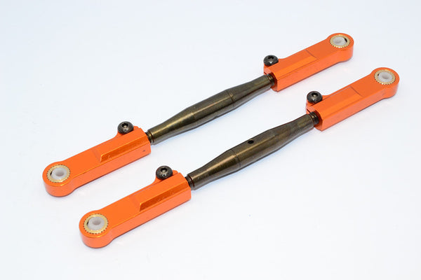 HPI Trophy 4.6 Aluminum Front Adjustable Upper Camber Link - 1Pr Orange